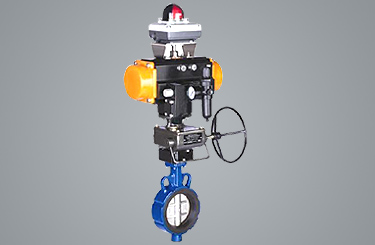 Pneumatic and Manual Butterfly Valve